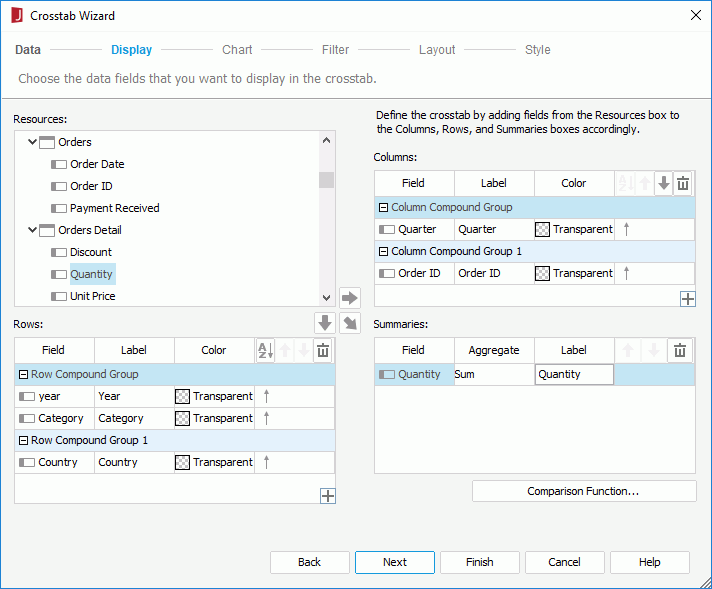 Add Aggreagate Field to Compound Groups