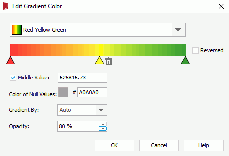 Edit Gradient Color