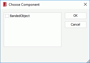 Choose Component dialog