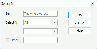 Select N dialog