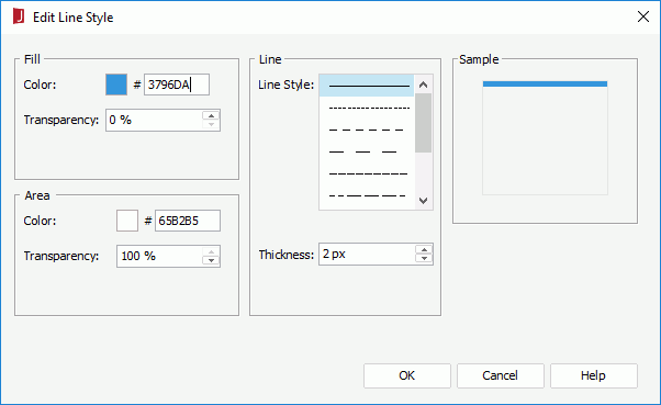 Edit Line Style