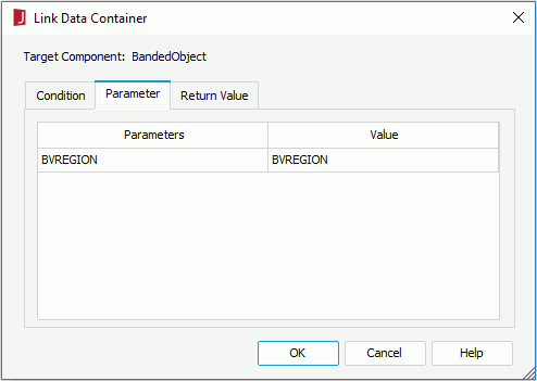 Link Data Container - Parameter