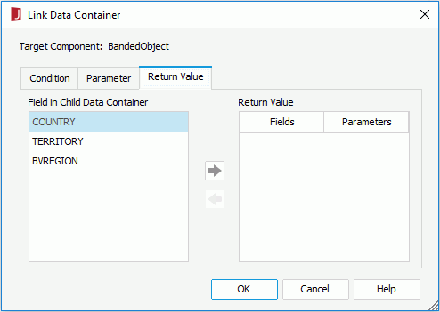 Link Data Container - Returen Value