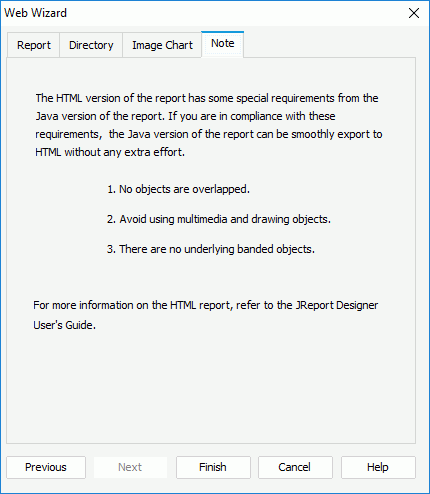 Web Wizard - Note