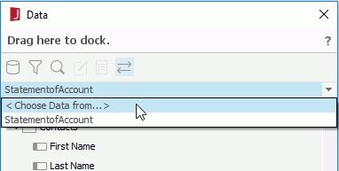 Create Dataset from Data Panel