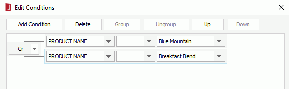 Add Conditions