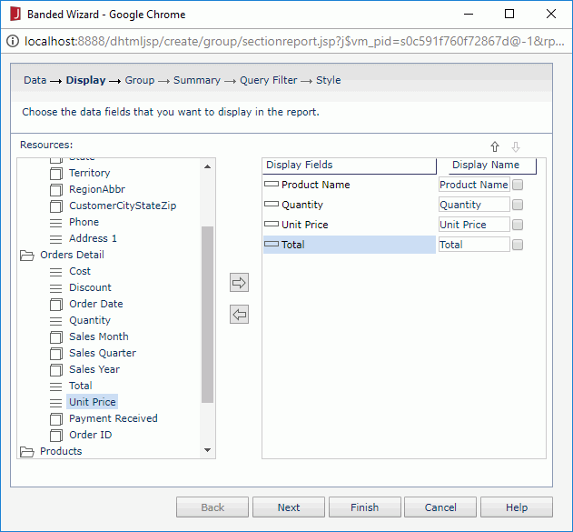 Lesson 3: Creating and Performing Data Analysis on Page Reports