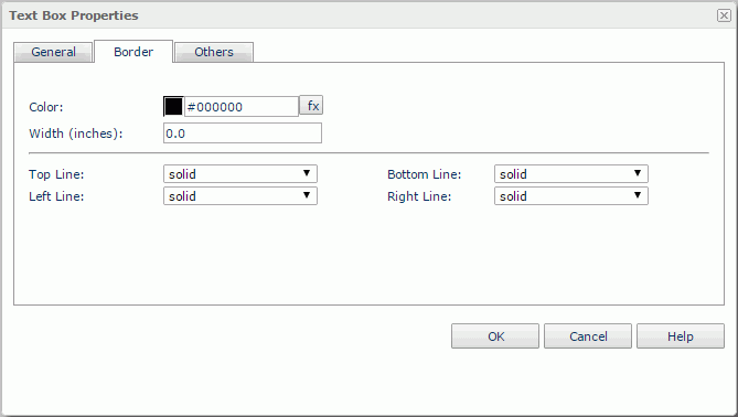Text Box Properties